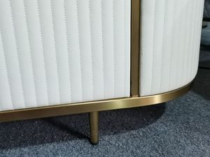 Лидер продаж, Высококачественная роскошная мебель для буфета, Черный Серый Консольный Стол для гостиной и столовой - Product Image 5