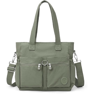 Sac fourre-tout tendance en échantillon gratuit, grande capacité, sac fourre-tout à bandoulière unique, style français, sac de plage pour femmes - Product Image 5