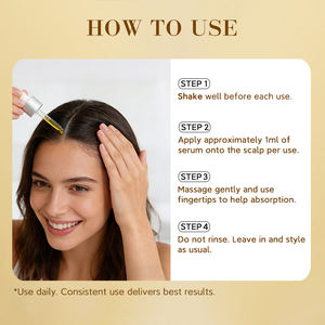 Sérum capillaire anti-chute OEM, traitement de repousse des cheveux, aide à réduire la chute des cheveux, énergise les follicules pileux, essence anti-chute des cheveux - Product Image 6