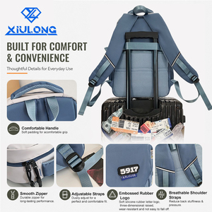 Mochila Escolar de Gran Capacidad, Resistente al Agua, Reflectante, Segura y Funcional para Uso Diario, para Adolescentes, Venta al Por Mayor - Product Image 5