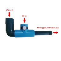 Système d'aération en eau profonde Injecteur Venturi Jet d'eau d'oxygène Équipement d'oxygénation pour l'aquaculture Système de mélange eau-air Venturi