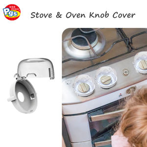 PRODIGY New Baby-Proof Locks for <b>Oven</b> <b>Knob</b> Protective ABS Plastic Locks to Keep Babies Safe in Kitchen for New Baby Bathroom - Product Image 2