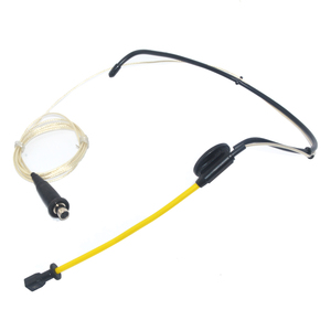 Microfonos de condensador de auriculares aeróbicos de Fitness profesional a prueba de sudor micrófono omnidireccional para AKG Bodypack inalámbrico - Product Image 6
