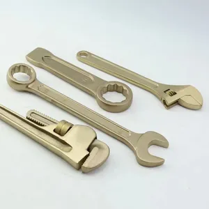 Clé à tuyau antidéflagrante clé multifonctionnelle en bronze d'aluminium pince à tuyau en cuivre de type américain