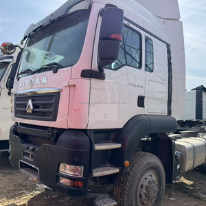 Kullanılan SINOTRUK 420hp SITRAK 6X4 10 Wheeler 40ton yük dizel traktör kamyon Euro 3 ikinci el başbakan taşıyıcı kamyon satılık - Product Image 5