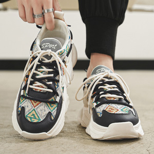 Chaussures pour hommes de style nouveau - baskets polyvalentes et uniques pour le printemps, adaptées aux activités décontractées et sportives. - Product Image 2