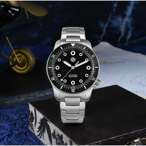 San Martin SN0142 Montre de plongée pour homme au design original, nouvelle collection, 39,5 mm, YN55, montres mécaniques automatiques, saphir, étanche 200 m, luminescente - Product Image 2