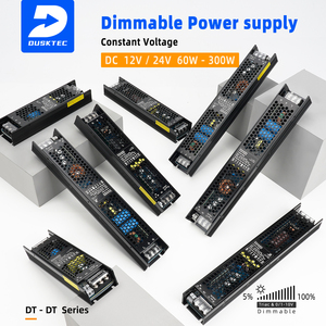 Alimentation électrique à intensité variable DUSKTEC linéaire 60-300 watts, entrée CA 220 230 240 volts vers sortie 12V 24VDC, gradation variable - Product Image 5