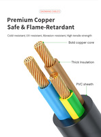 Fil flexible en cuivre étamé avec isolation en caoutchouc silicone haute température 600V 200°C AWM 3135 pour applications industrielles, automobiles et électroniques