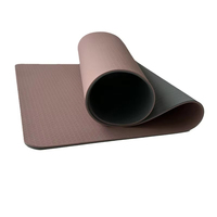 TPE Yogamatte Umweltfreundlich Rutschfest 6mm Heim-Trainingsmatte für Pilates und Yoga Fitness-Studio-Nutzung