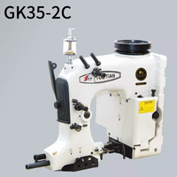 Tête de machine à coudre de sac de point de chaîne à double fil à grande vitesse de vente Gk35-2CHot