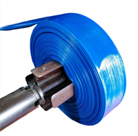 Offre Spéciale PVC LAYFLAT TUYAU DE DÉCHARGE TUYAU 1 2 3 4 5 6 8 10 12 16 POUCES POUR POMPE DE VIDANGE D'EAU AGRICULTURE IRRIGATION PISCINE RÉTROCOLAGE