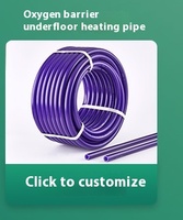 Tuyau flexible haute pression léger anti-UV non toxique en HDPE PPR PEX AL PEX DN16MM-63MM pour applications de chauffage par le sol et de gaz