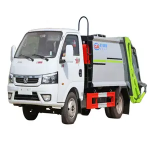 China supplier directly sale low price 2 ton mini garbage truck for sale