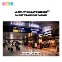 Plataforma de Transporte Inteligente, Guía Electrónica de Información, Barra Extensible Ultra Ancha para Autobús/Metro/Subway/Tube, Centro Comercial