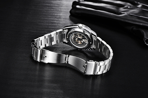 Individuelle 5 Geldautomat Edelstahl Mechanikeruhr Jam Tangan Mechaniker - Product Image 6