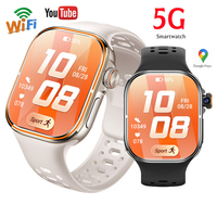 Montre connectée Android 4G H800, 2 Go de RAM, 16 Go de ROM, GPS, appels autonomes, Google Play, TikTok, Wi-Fi, montre connectée unisexe