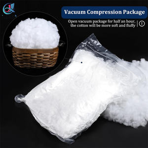 クリスマスツリーカバー装飾とウィンタークラフトディスプレイ用の高品質人工ポリエステル雪ふわふわ繊維 - Product Image 2