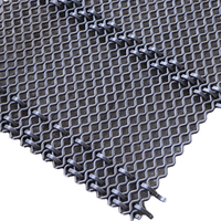 Tamis anti-blocage pour machine à vibrations minières, maille métallique tissée, taille personnalisée disponible pour la vente en gros directe