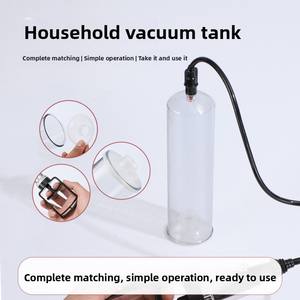 पुरुषों की फिजियोथेरेपी वैक्यूम क्यूपिंग डिवाइस-घरेलू स्वास्थ्य देखभाल और कल्याण उपकरण मोटी और विस्तारित क्यूपिंग जार के साथ - Product Image 2