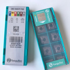 Insertos de Carburo de Tungsteno para Torneado CNC Taegutecs CNMG 120408 MT CT3000, Forma Rómbica, 16 mm x 1.5 mm - Product Image 4