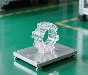 Tube structurel moulé en acrylique transparent pour usage industriel et expérimental - Product Image 4