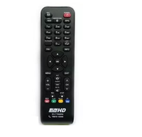 Paquete de 2 controles remotos universales Sun Direct compatibles con decodificador DTH, diseño de fácil agarre, control remoto de TV, fácil de reemplazar
