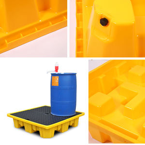 Voor Koop Anti Spill Containment Pallet Zware Hdpe Spill Containments Pallet Groothandel 2 Drum 4 Drum Spill Pallet - Product Image 4