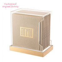 Nouvel arrivage de luxe personnalisé Lucite Judaica Birchas Hamazon ensemble de banc en acrylique ensemble de cartes juif Birkat Hamazon