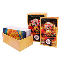 Percetakan kustom Tarot Emas kartu Oracle plastik kartu Oracle tahan air Du terbaik cetak sesuai permintaan layanan kartu Oracle