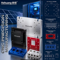 Plaque de montage en aluminium CNC pour bornier solaire, support de barre omnibus, plaque de presse-étoupe, dissipateur thermique de base pour IGBT, dissipateur thermique pour module d'alimentation