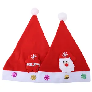 Winter promotional christmas hats yiwu christmas hat dog christmas hat