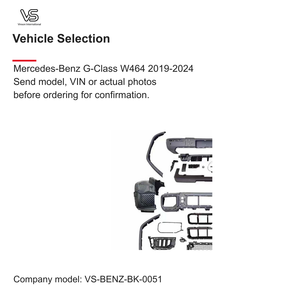 Kit carrosserie large style W465 pour Mercedes-Benz Classe G W464 2019-2024 - Product Image 2