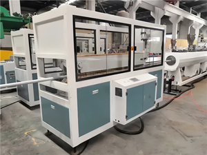 PVC ống nhựa làm cho máy chống ăn mòn uPVC đôi ống đùn dòng - Product Image 4