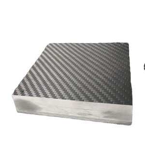 Fibre de carbone nid d'abeille léger ultra-léger haute résistance écologique panneau sandwich aérospatial finition brillante mate modèle <span class=keywords><strong>AKJ</strong></span> - Product Image 2