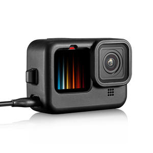Funda de silicona para cámara + cubierta de tapa de lente para gopro12/11/10/9, marco protector para Cámara de Acción, accesorios de carcasa - Product Image 5