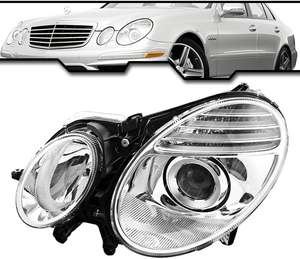 BBmart Auto pièces de voiture phare de pare-chocs avant OE 2118203461 pour <span class=keywords><strong>Mercedes</strong></span> <span class=keywords><strong>Benz</strong></span> W211 S211 <span class=keywords><strong>E200</strong></span> C300 W212 <span class=keywords><strong>W210</strong></span> - Product Image 3