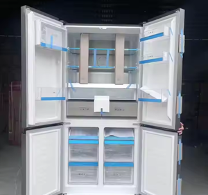 Réfrigérateur à portes françaises J 730 litres, refroidissement par air, intelligent, commercial, quatre portes, congélateur inférieur, réfrigérateur pour la maison - Product Image 3