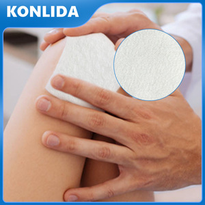 KONLIDA Hydrophilic Fiber Wound Dressing 10X10Cm Self-Adhesive Moist Healing Medical Dressing For Wound Coverage - Product Image 5