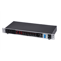 SR-828-controlador de lentejuelas de potencia profesional, pantalla LED, 8 + 2 vías, regulador de potencia, protector contra sobretensiones