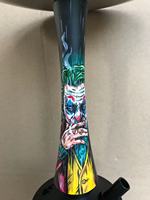 Vente en gros d'usine Chicha russe en bois + acier inoxydable Version originale Emballage en boîte cadeau Style Joker Ensemble de fumée de chicha