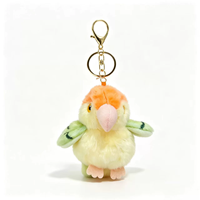 Serre-têtes en peluche mignons en forme de perroquet, serre-têtes pour cheveux en forme de perroquet, serre-têtes animaux de dessin animé pour spectacles en direct, accessoires de cheveux pour fêtes et photos