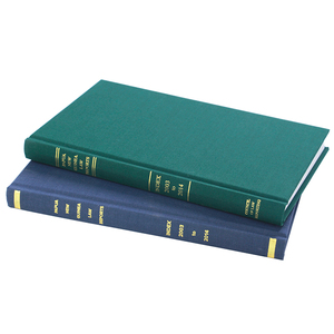 Tùy chỉnh vải lanh bìa với lá dập logo in ấn bìa cứng cuốn <span class=keywords><strong>s</strong></span>ách dịch vụ - Product Image 4