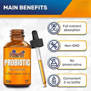 Gotas Probióticas para Perros, Enzimas Digestivas, Apoyo a la Salud Digestiva, Suplementos para el Sistema Inmunológico, Gotas Probióticas para Mascotas Sensibles - Product Image 5