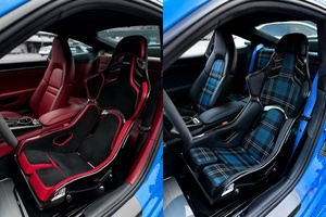 ผ้าคลุมเบาะคาร์บอนสำหรับ Taycan Cayman GT4 RS Targa RS 911.2 991 992 - Product Image 4