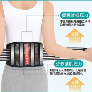 Cinturón de soporte lumbar transpirable, talla universal, soporte envolvente para la espalda, compresión, adelgazamiento corporal, para hombres y mujeres - Product Image 2