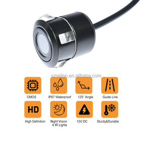 18.5mm tuôn ra núi AHD CVBS mini xe sao lưu máy ảnh tùy chỉnh góc rộng không thấm nước CMOS CCD NORMA hoặc đảo ngược hình ảnh - Product Image 2