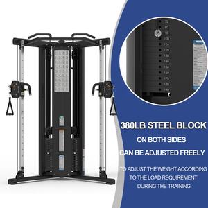 Equipo de gimnasio comercial Multi Station Cable Crossover Sistema de polea doble ajustable - Product Image 2