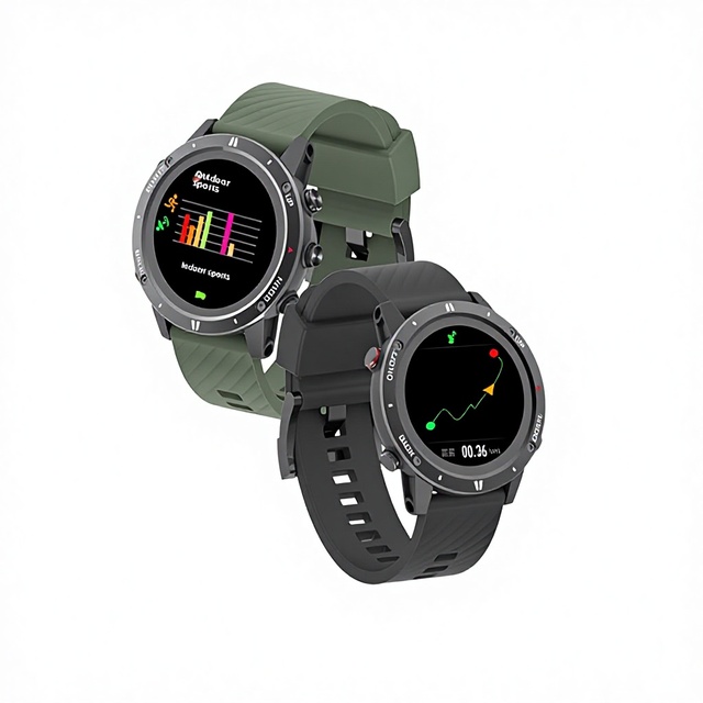 SUNROAD Mountain Climbing Swimming Running Hiking Cycling Heart Rate Beidou GPS Smart Professional Sports Outdoor Watch