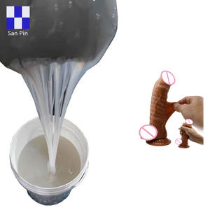 سيليكون آر تي في 2 متين وآمن للبشرة، مطاط سيليكون يعالج بالإضافات لصناعة القضيب الاصطناعي، مادة خام سائلة من السيليكون - Product Image 4